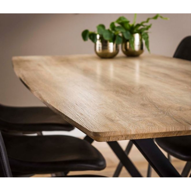 ZI Fiona Dining Table 190cm Oak Antique